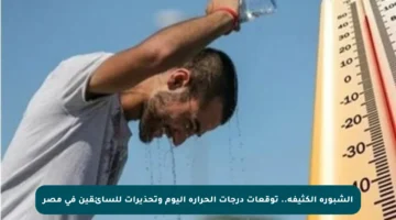 الشبورة الكثيفة.. توقعات درجات الحرارة اليوم وتحذيرات للسائقين في مصر